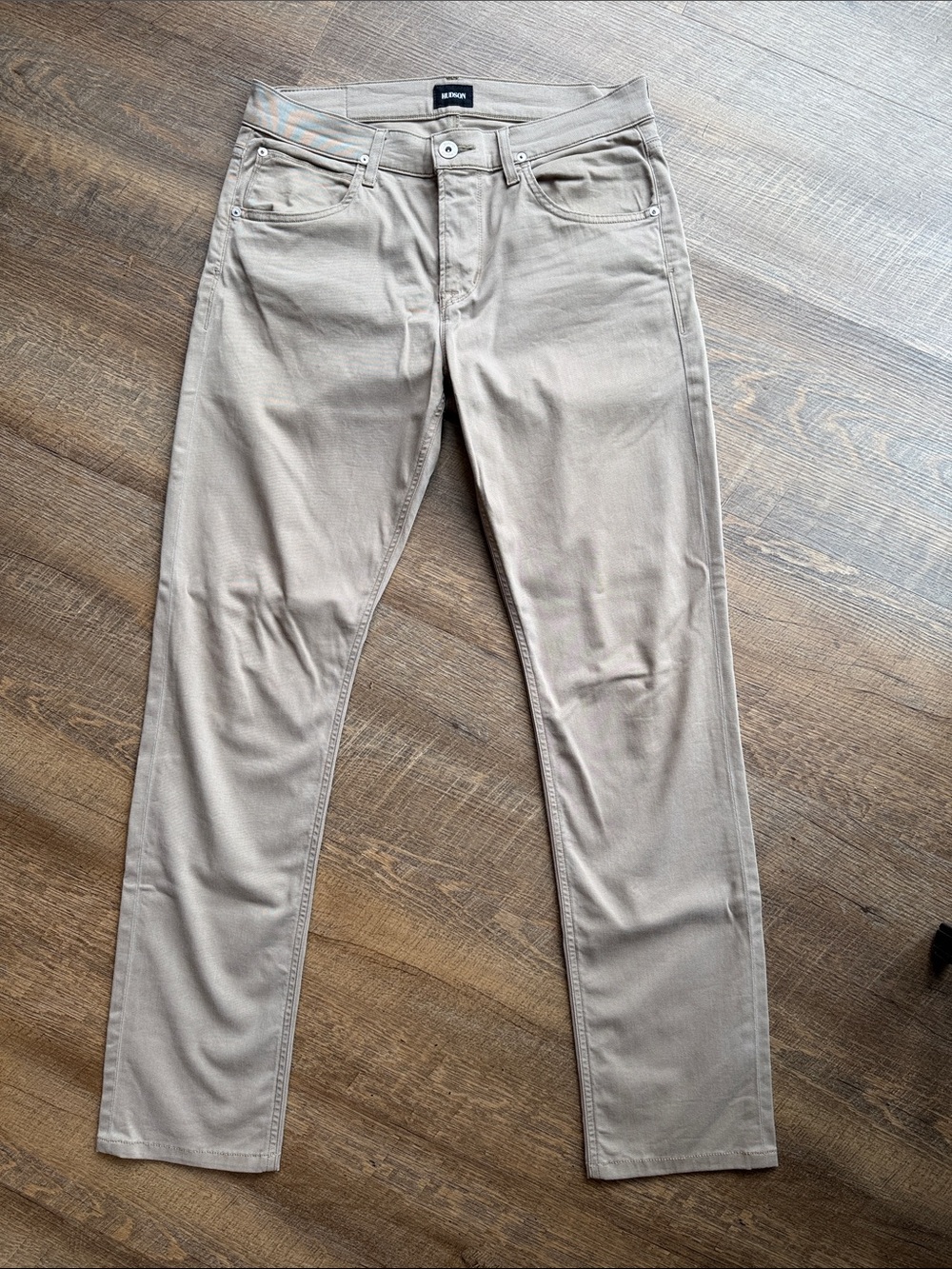 Hudson Lightweight Khaki Chino Pants
